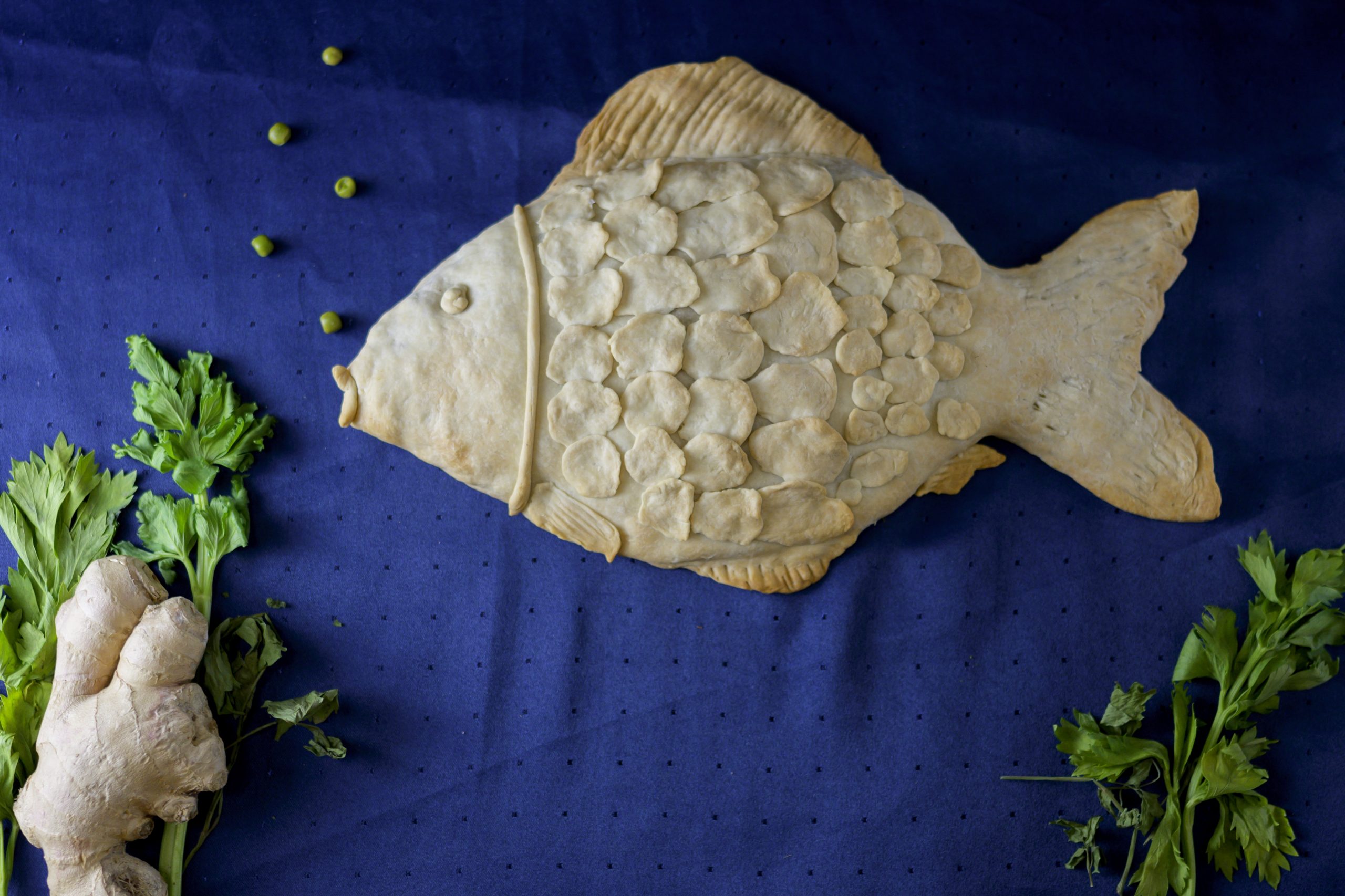 Read more about the article Пълнен „шаран“ от тесто със зеленчуци